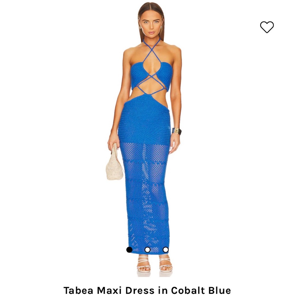 Revolve: Tabea cobalt blue dress, size small sold out online. Only worn once